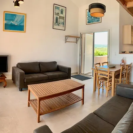 Maison 4 Pieces, Vue Panoramique, Piscine, Climatisation, Pres De Palombaggia Дом отдыха