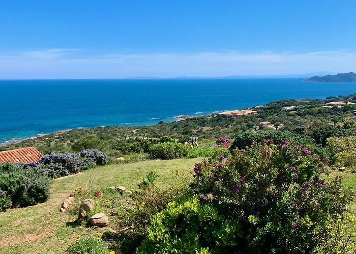 Maison 4 Pièces, Vue Panoramique, Piscine, Climatisation, Près De Palombaggia Casa vacanze *