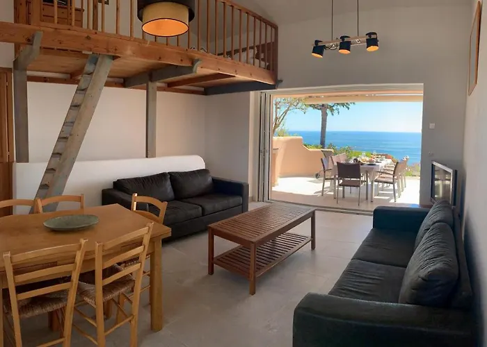 Maison 4 Pieces, Vue Panoramique, Piscine, Climatisation, Pres De Palombaggia 度假居 维琪奥港